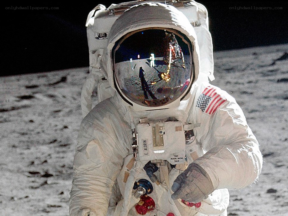 Astronaut on the Moon