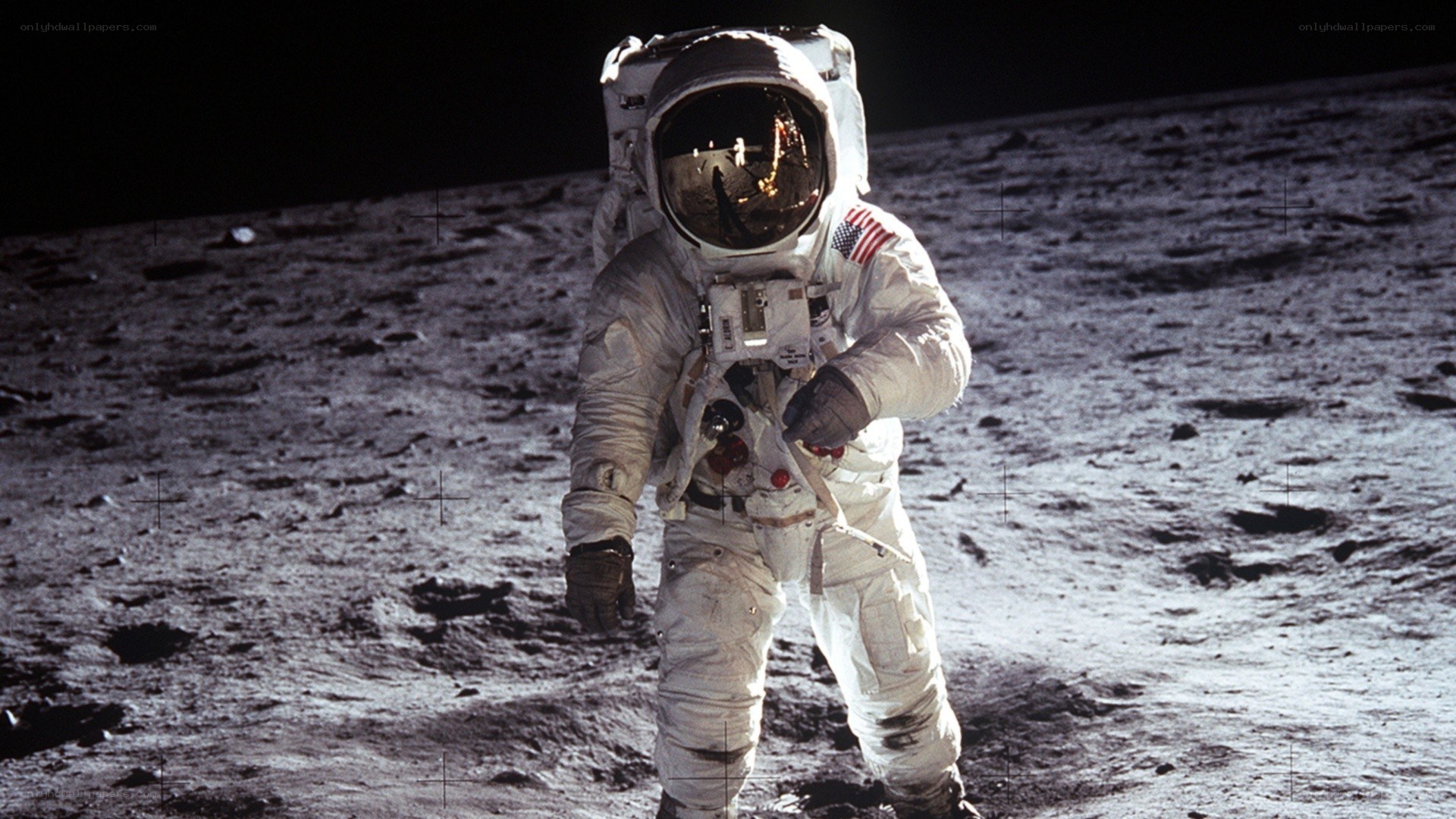 Astronaut on the Moon