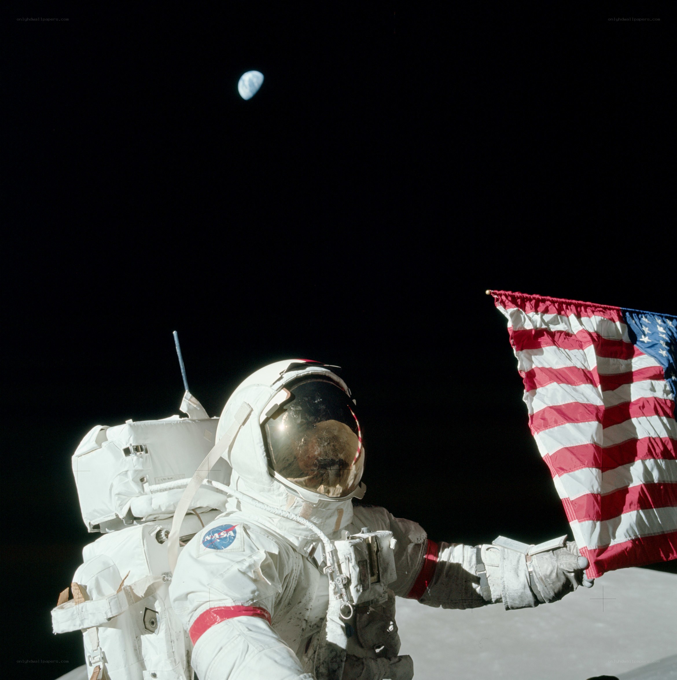 Astronaut on the Moon