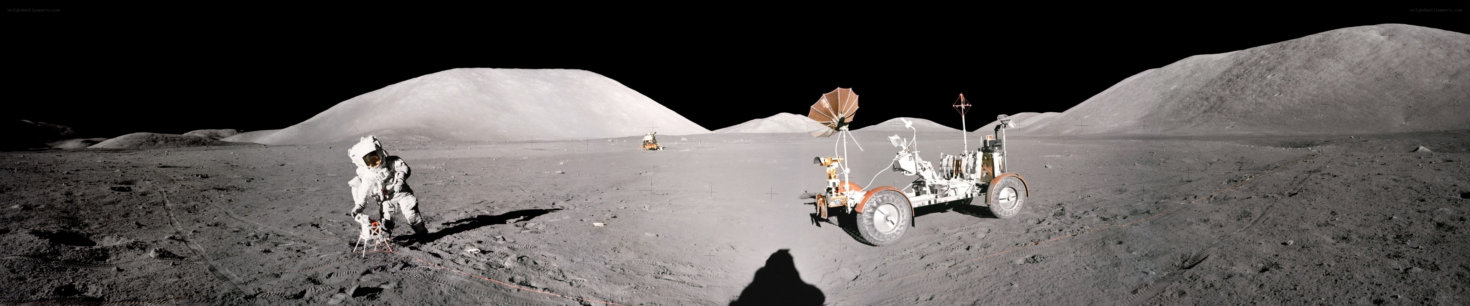 Astronaut on the Moon
