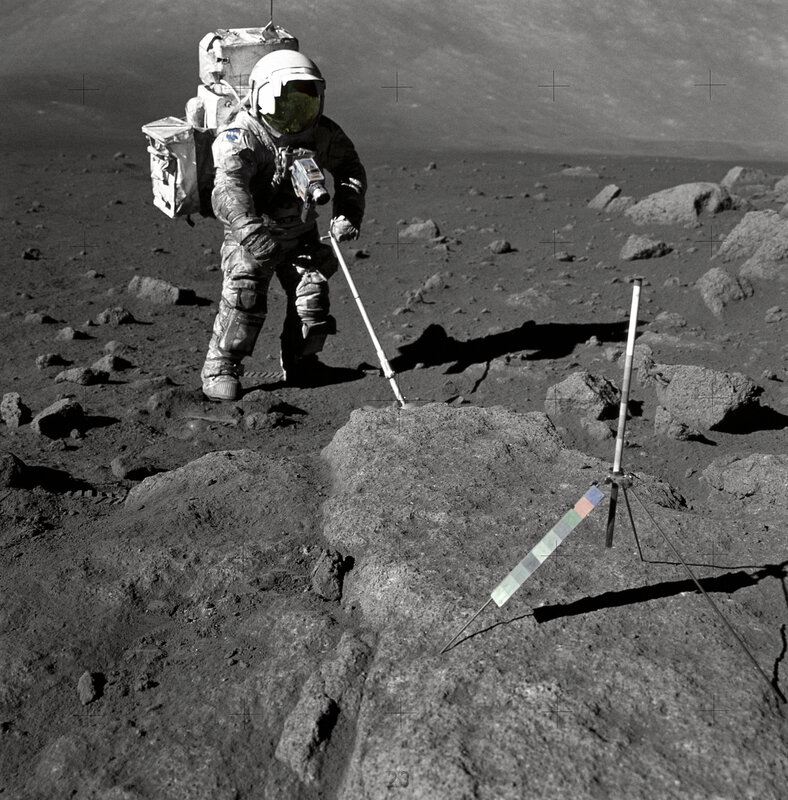 Astronaut on the Moon