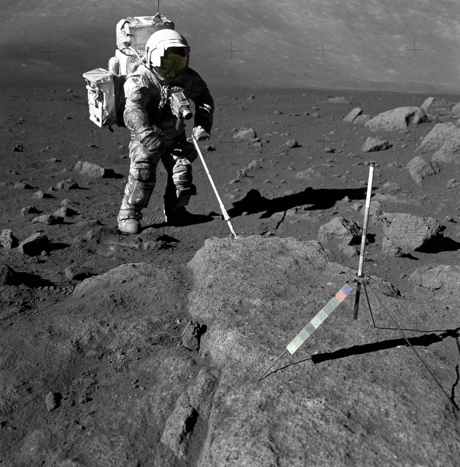 Astronaut on the Moon