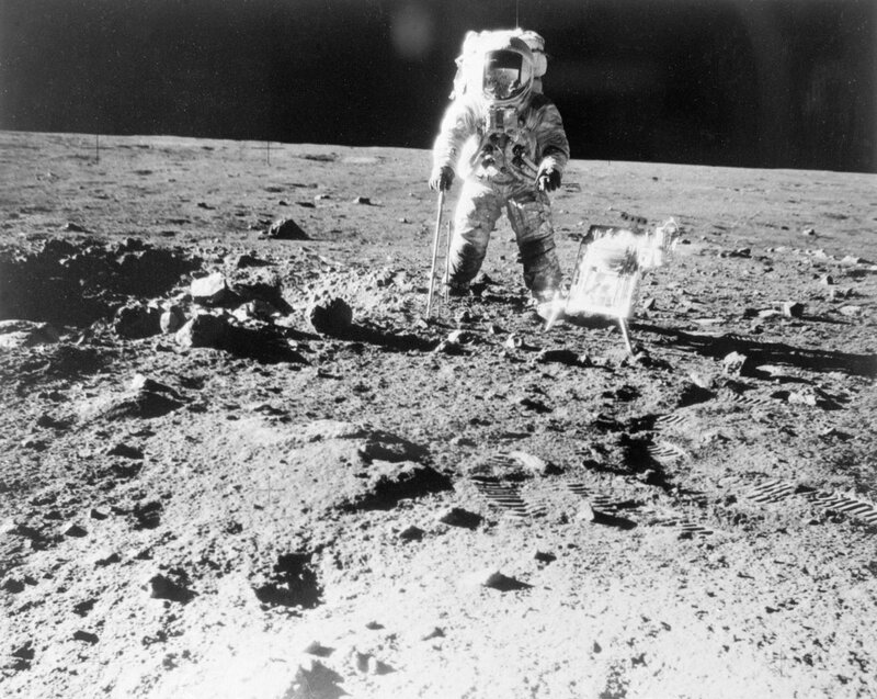 Astronaut on the Moon