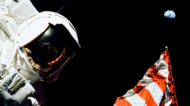 Astronaut on the Moon