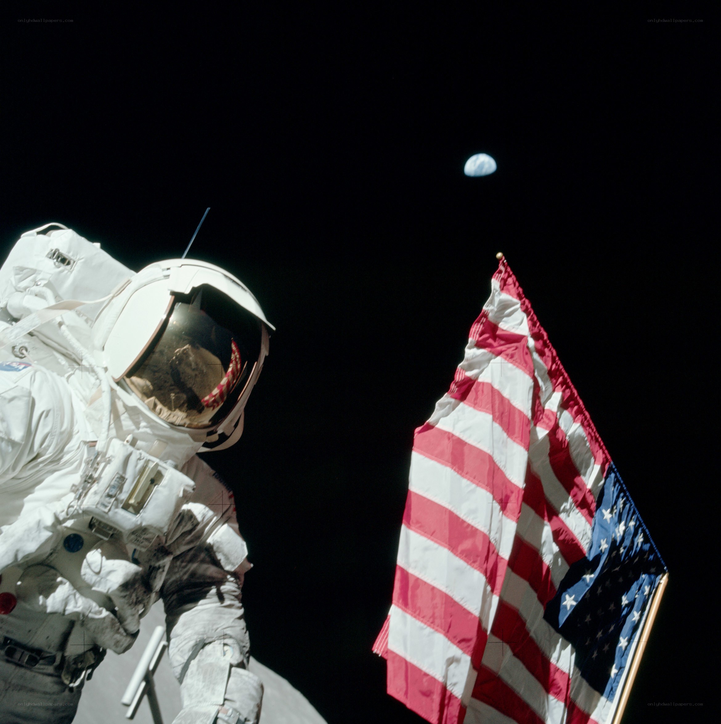 Astronaut on the Moon