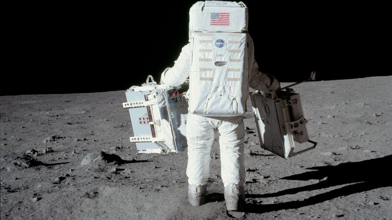 Astronaut on the Moon