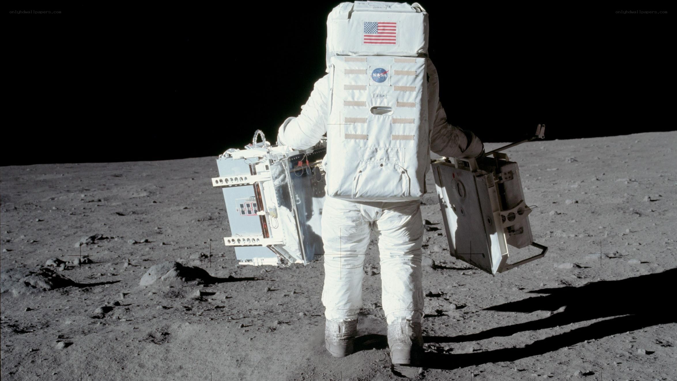 Astronaut on the Moon