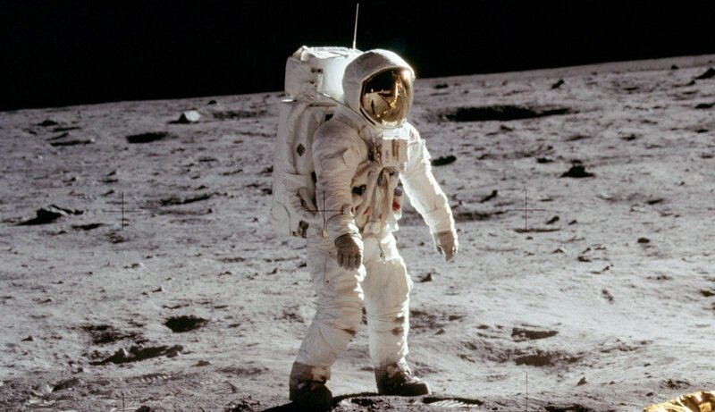 Astronaut on the Moon