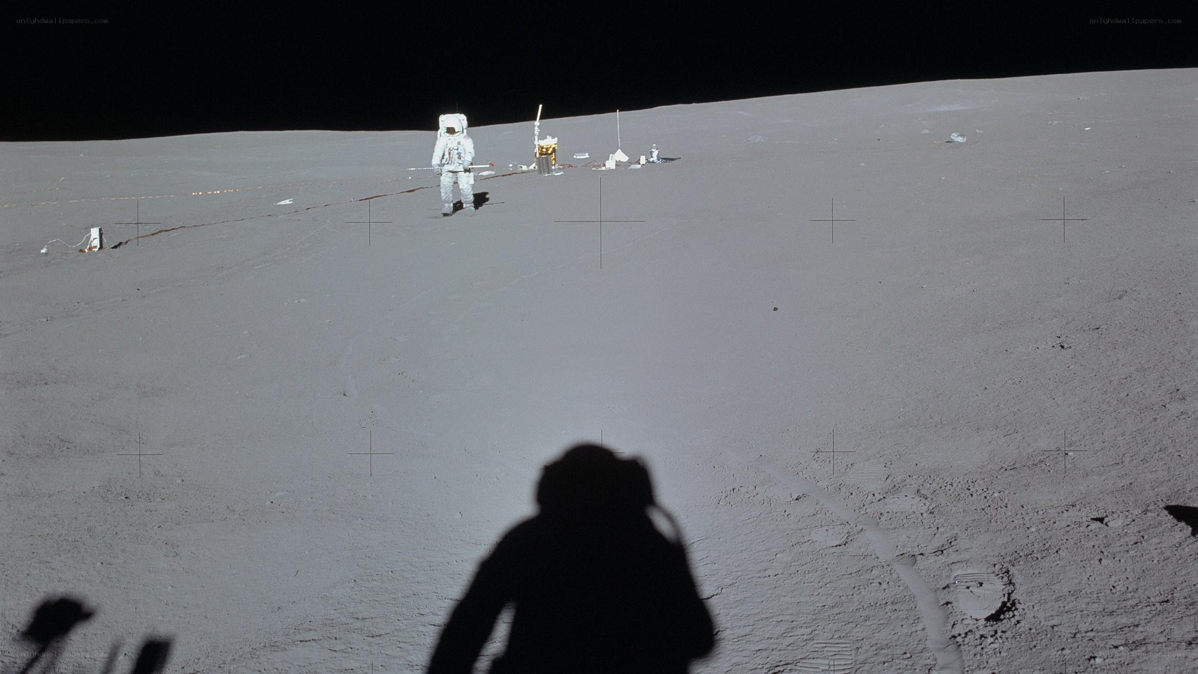 Astronaut on the Moon