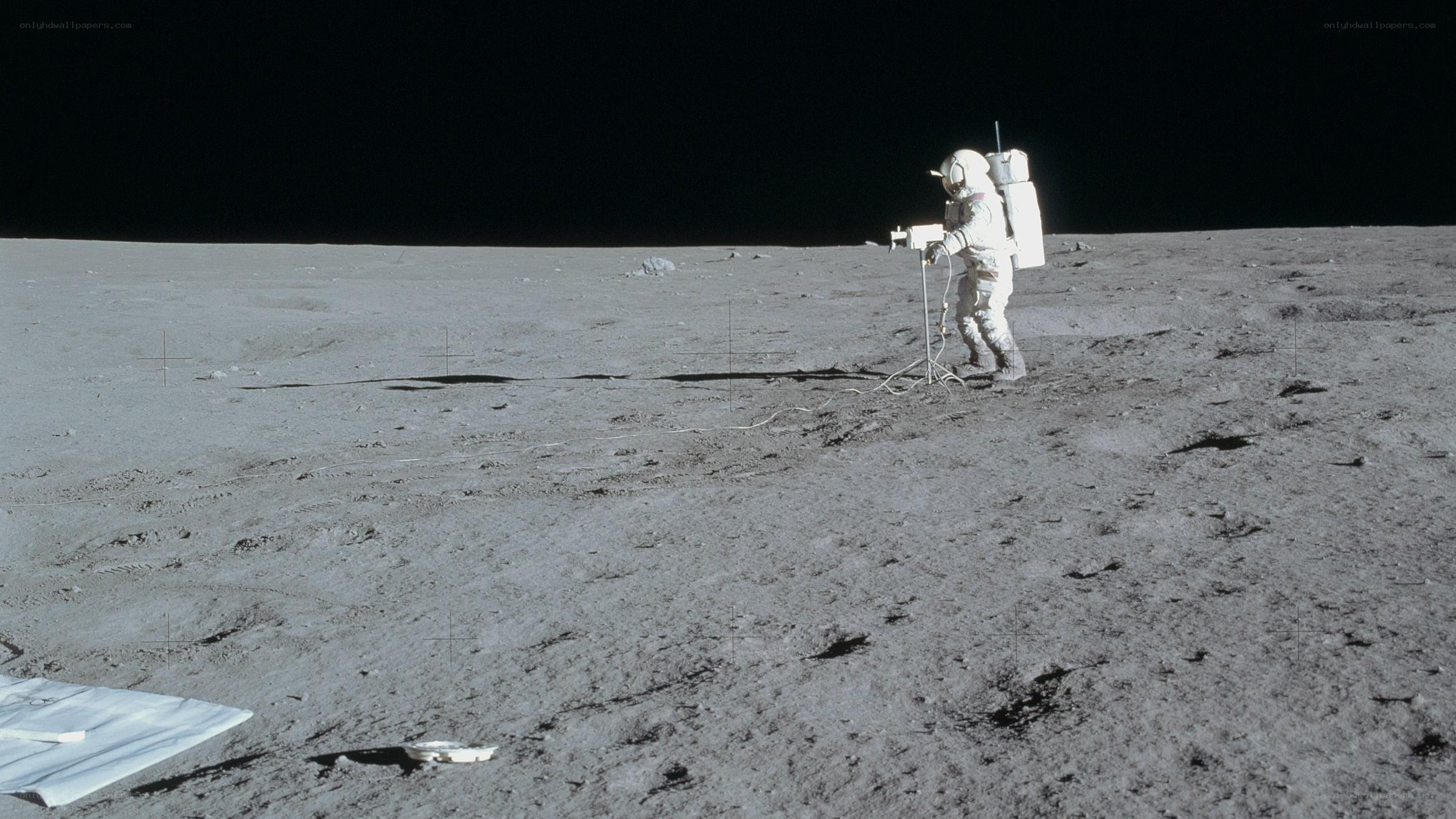 Astronaut on the Moon