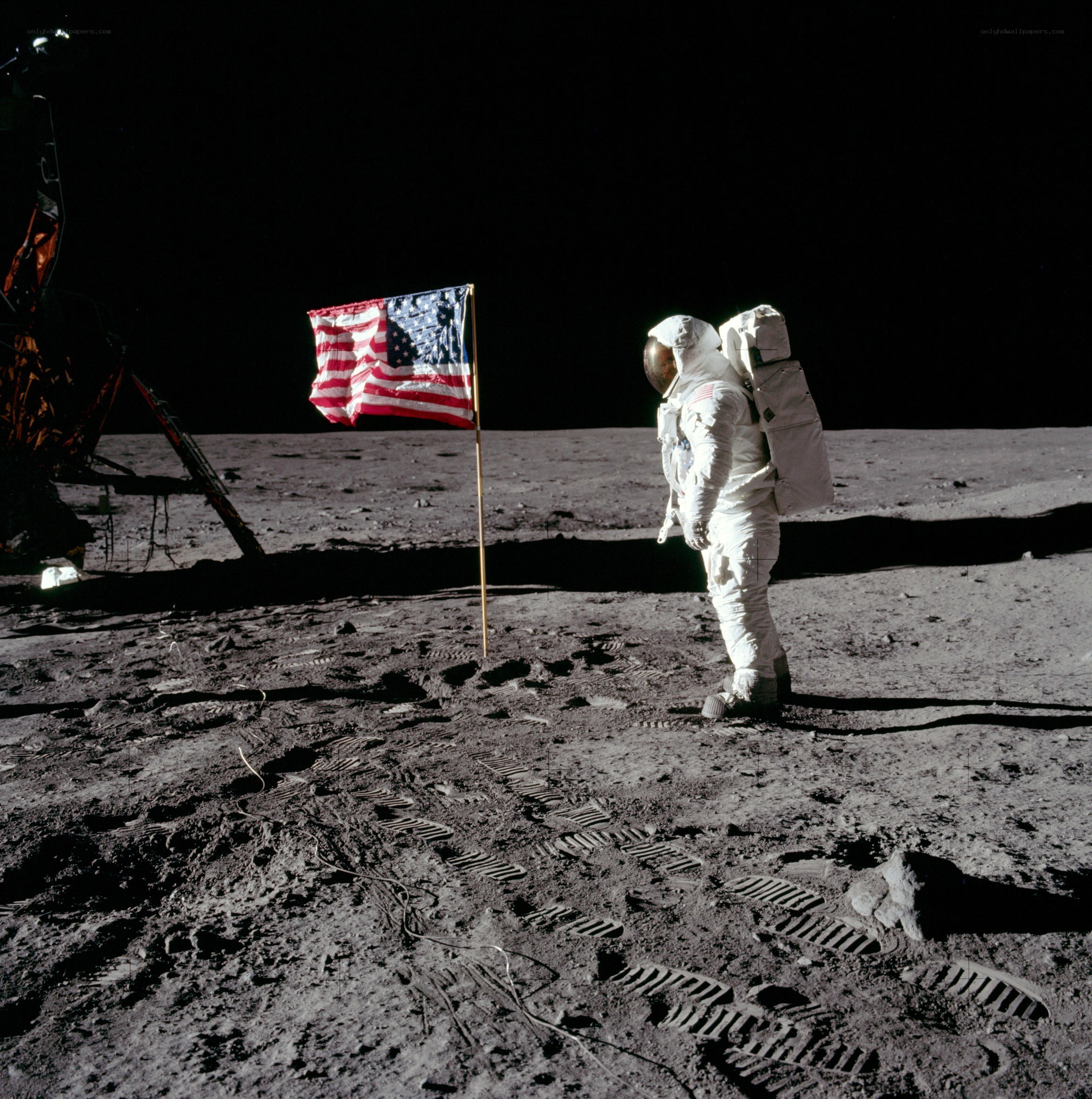 Astronaut on the Moon