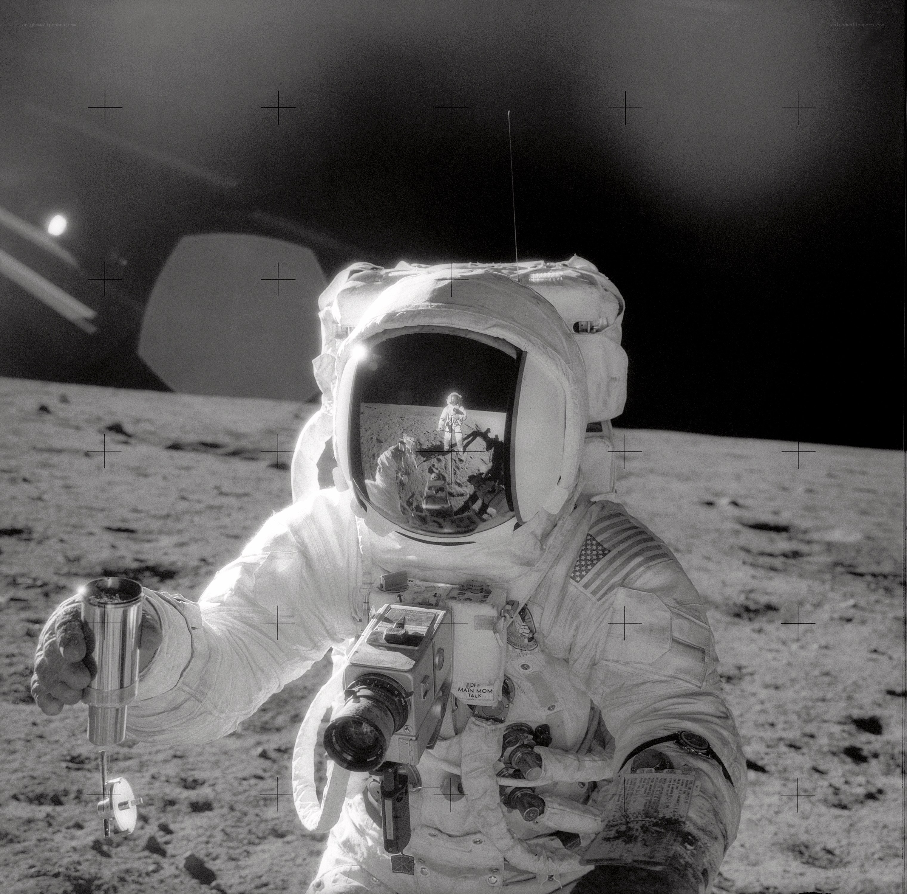 Astronaut on the Moon