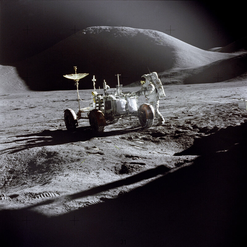 Astronaut on the Moon