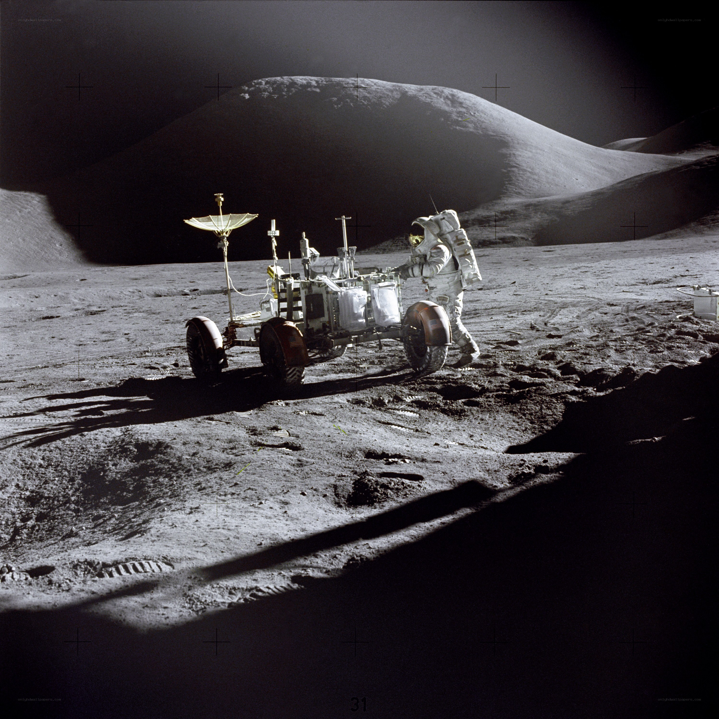Astronaut on the Moon