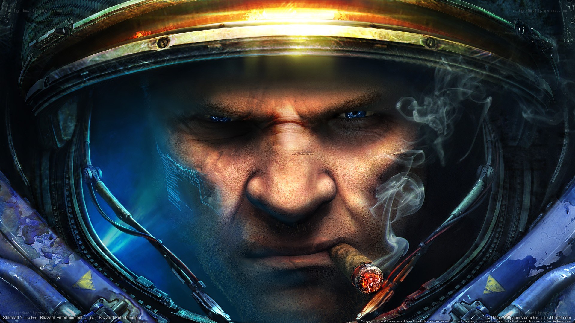 astronaut smoking a cigar
