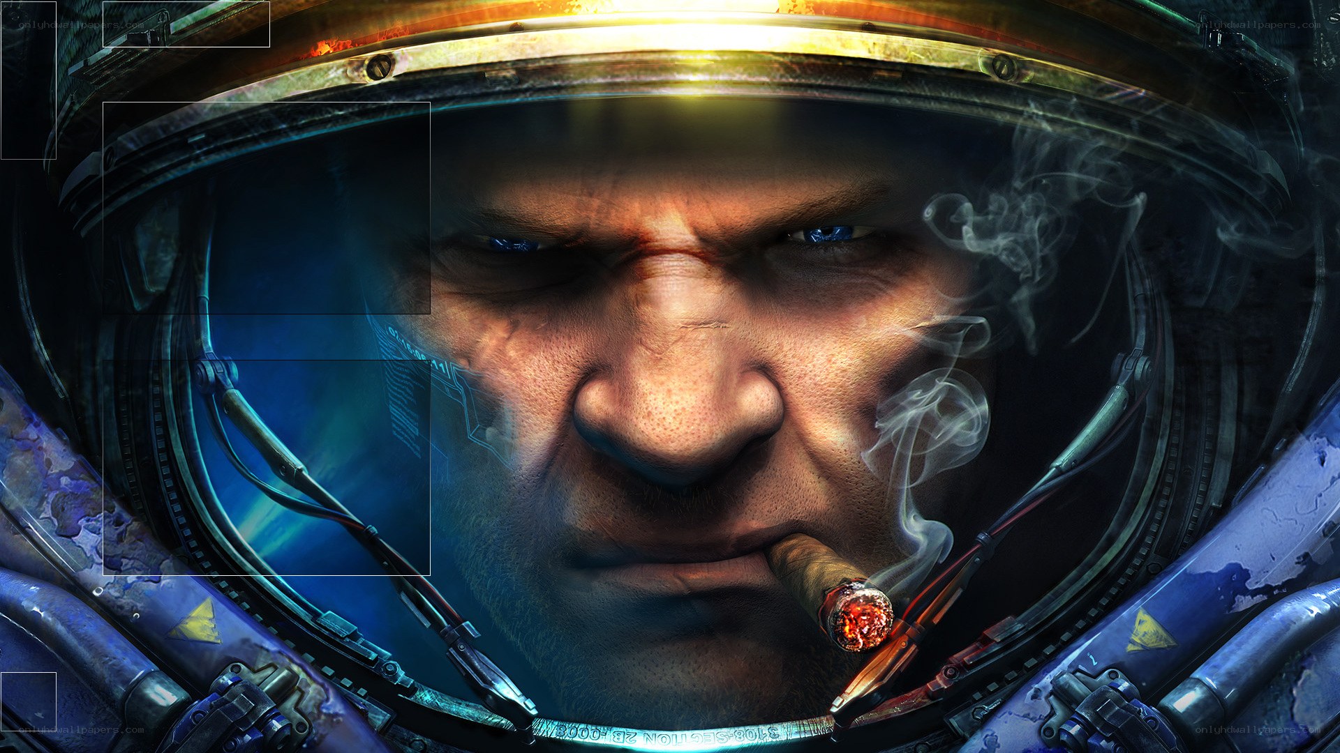 astronaut smoking cigar