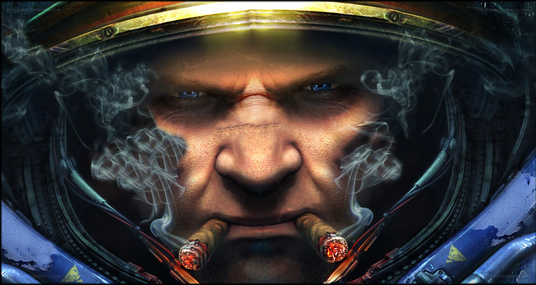 astronaut smoking cigars