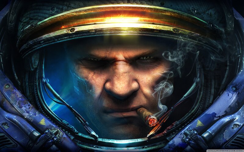 Astronaut with Cigar