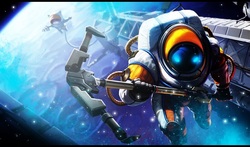Astronaut with Hammer
