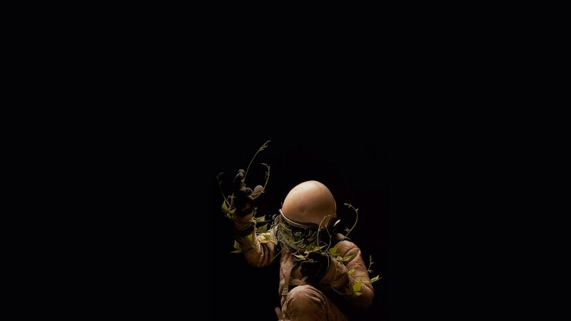 Astronaut with Plant