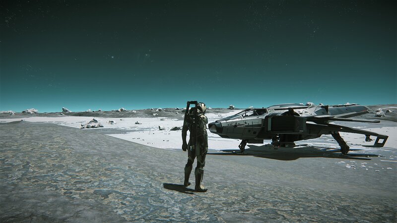 Astronaut with Spacecraft