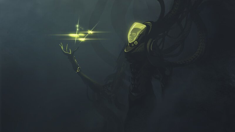 Astronaut with Tentacles
