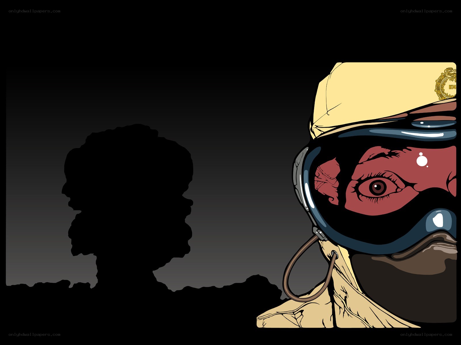 astronaut witnessing explosion