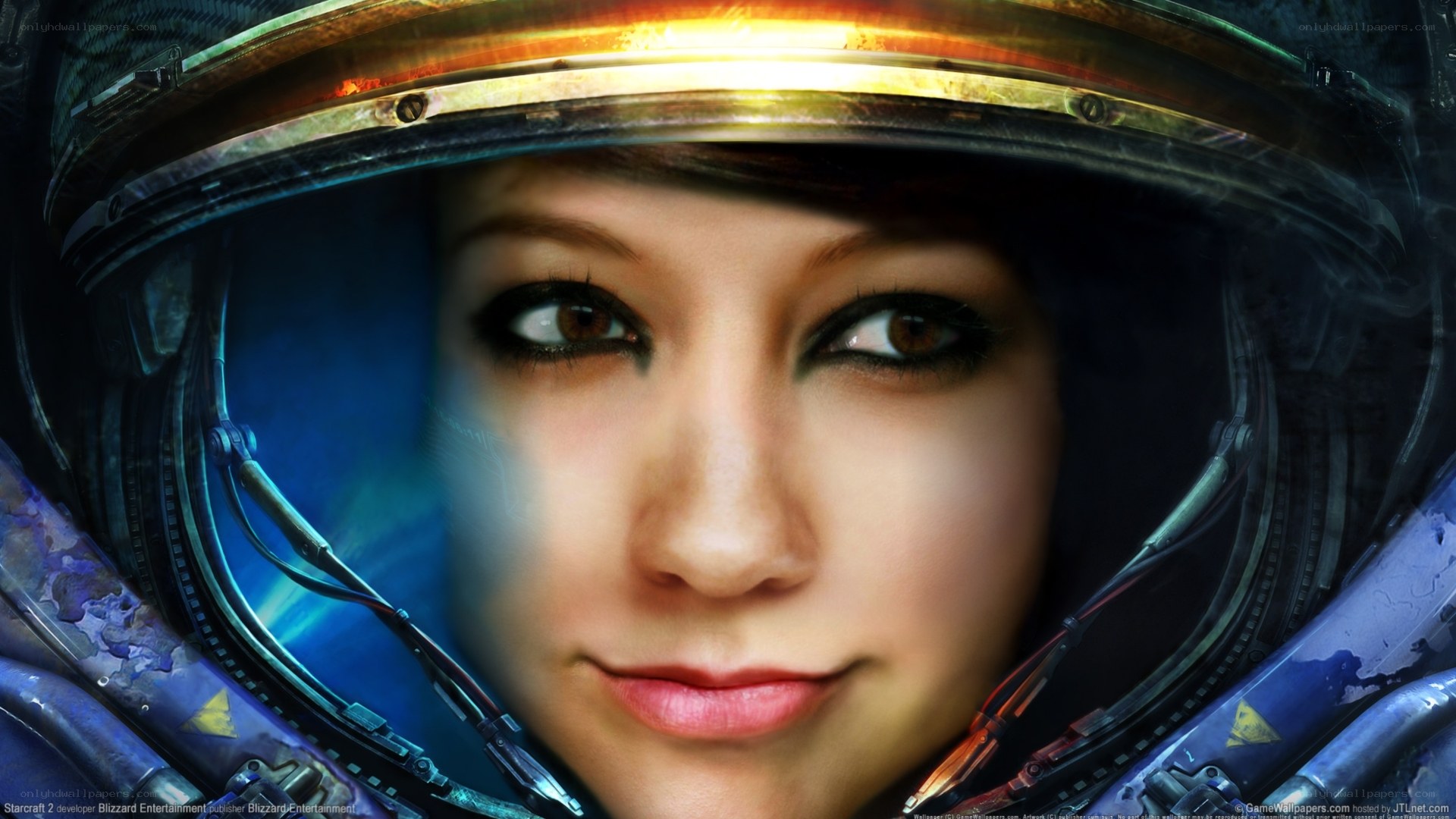 astronaut woman portrait