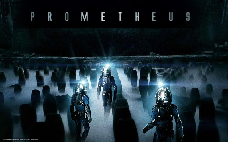 Astronauts in Alien Temple — Black, Dramatic, Mysterious