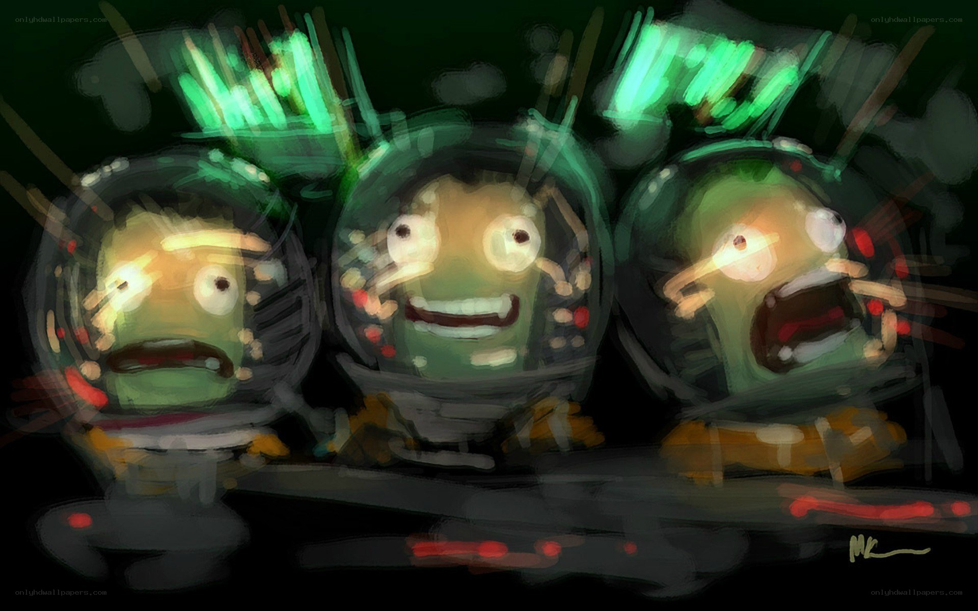 astronauts in distress
