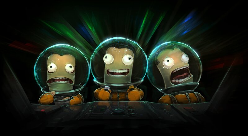 astronauts in space capsule