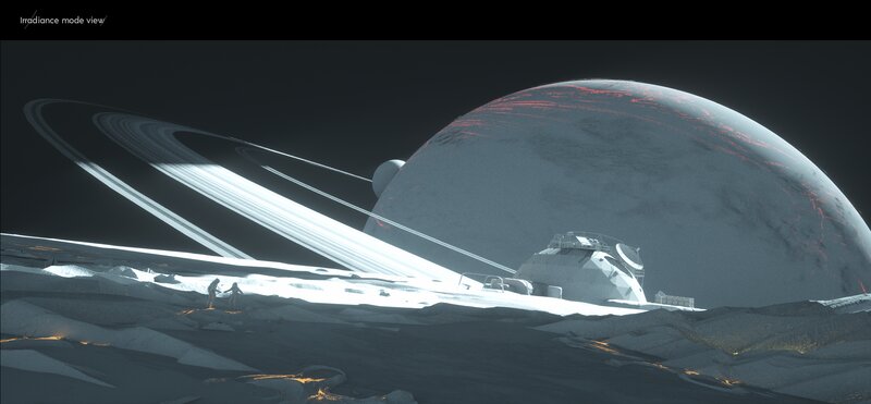 Astronauts on Alien Moon — Gray