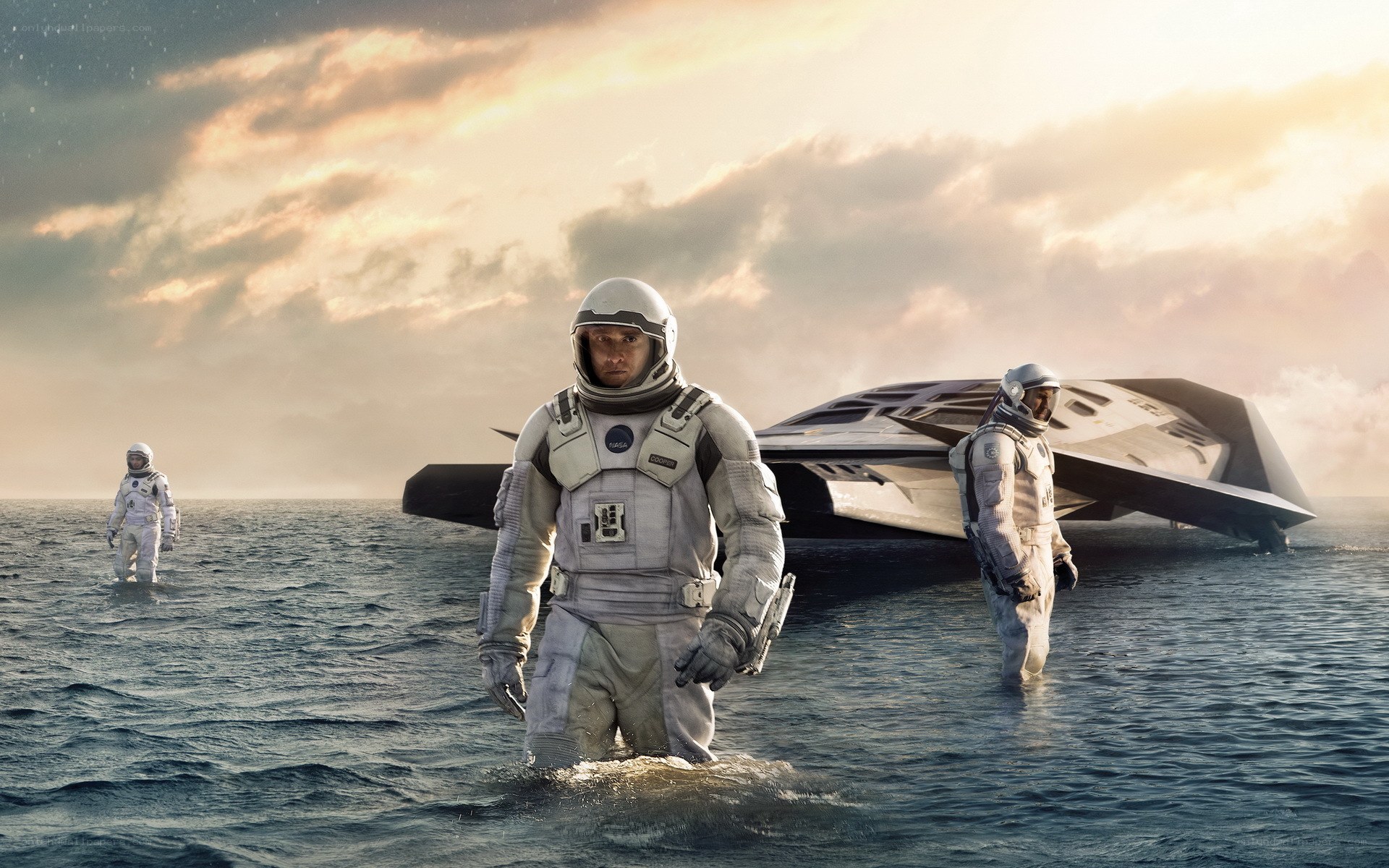 astronauts on alien planet