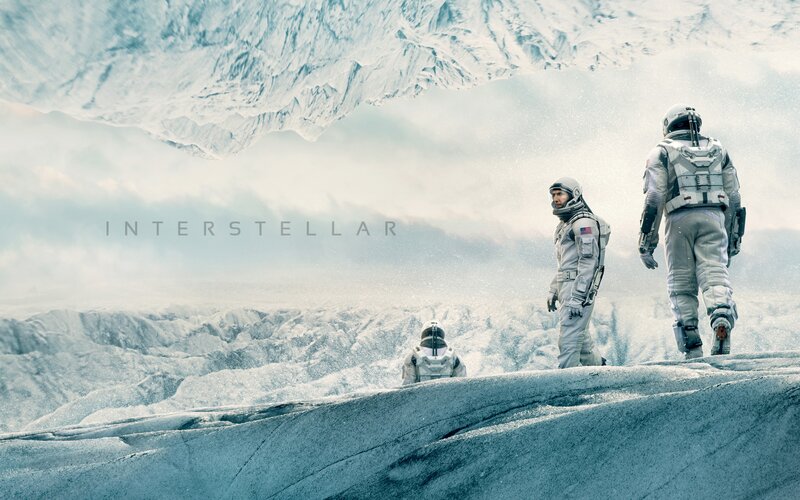 Astronauts on Icy Planet