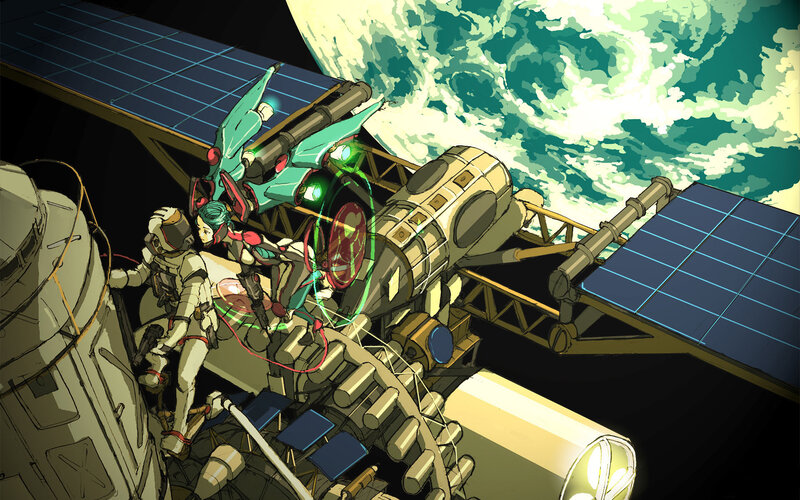 Astronauts on Space Station
