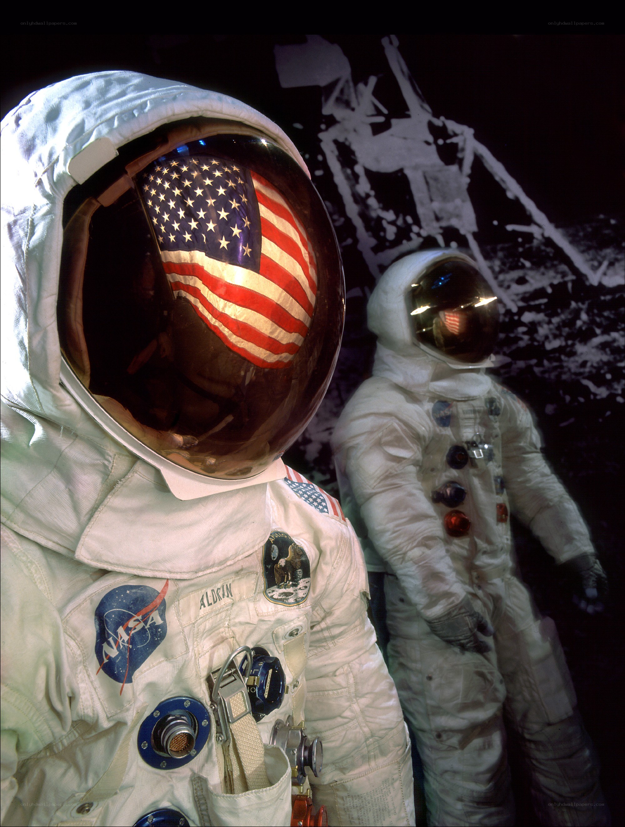 Astronauts on the Moon