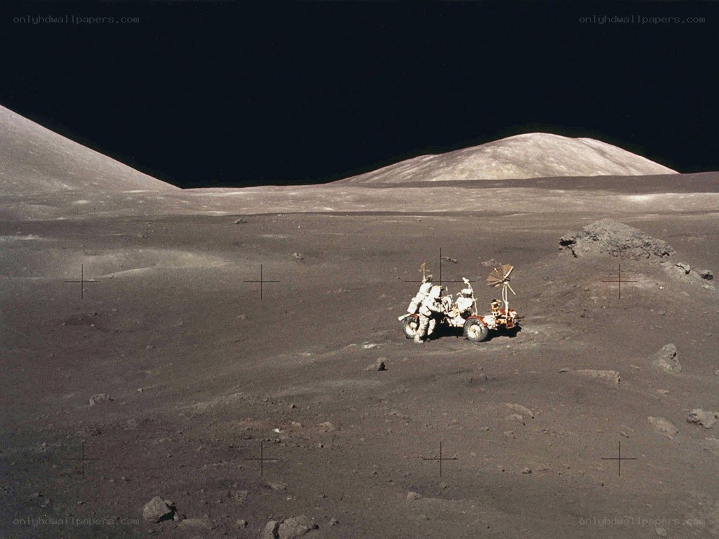 Astronauts on the Moon