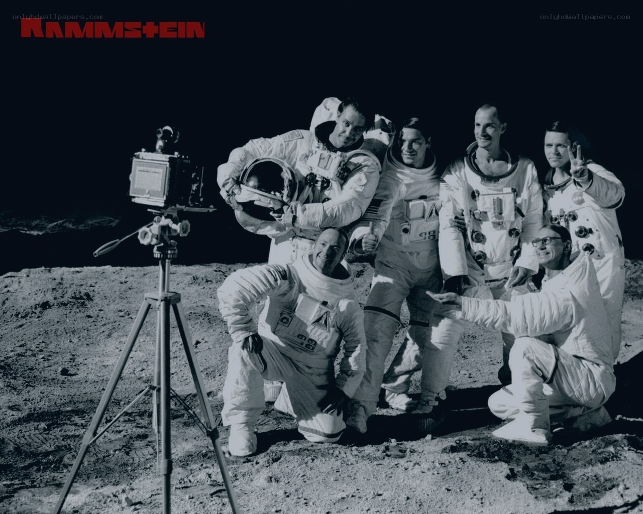 Astronauts on the Moon