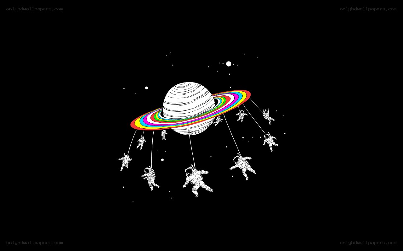 astronauts orbiting planet