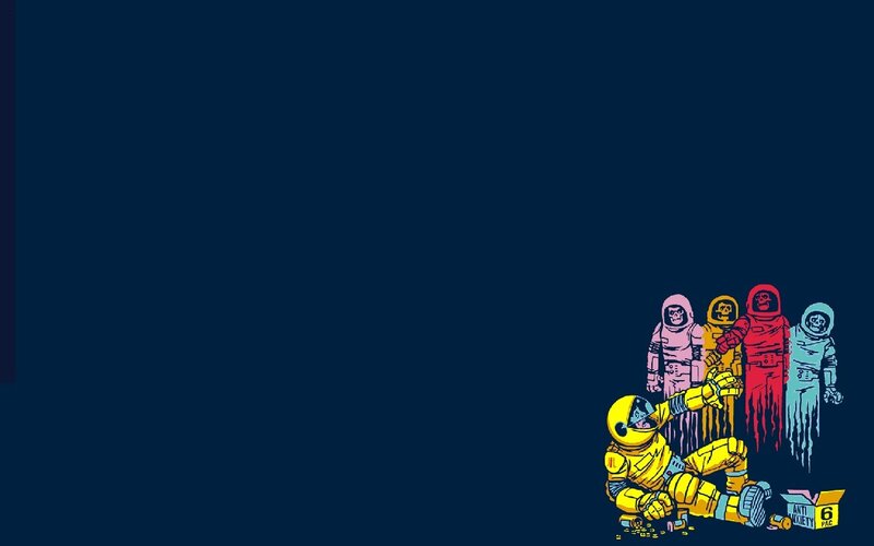 astronauts with anti-anxiety pills