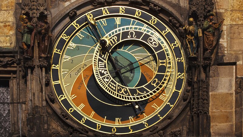 Astronomical Clock — Black, Historical