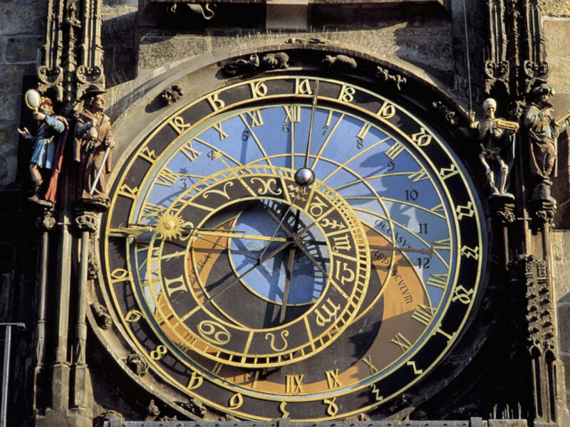 Astronomical Clock — Blue