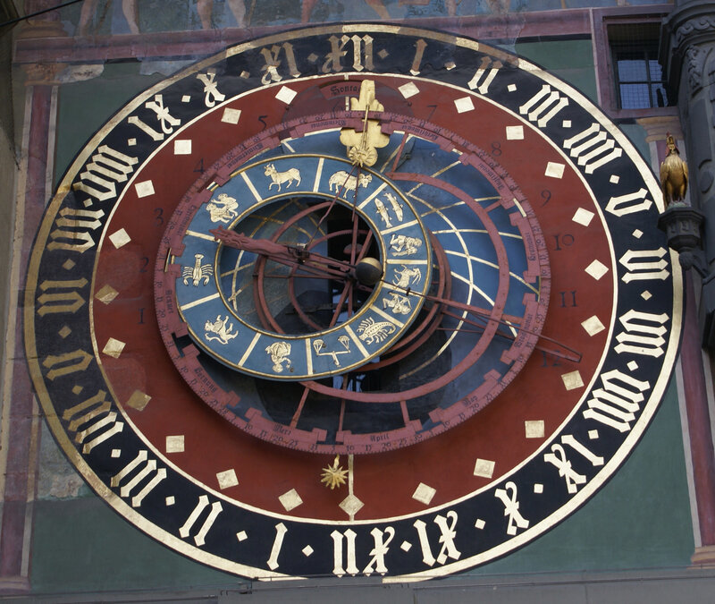 astronomical clock face