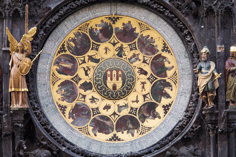 Astronomical Clock — Gold