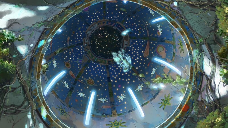 Astronomical Dome Interior
