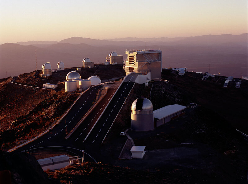 astronomical observatory on a mountain