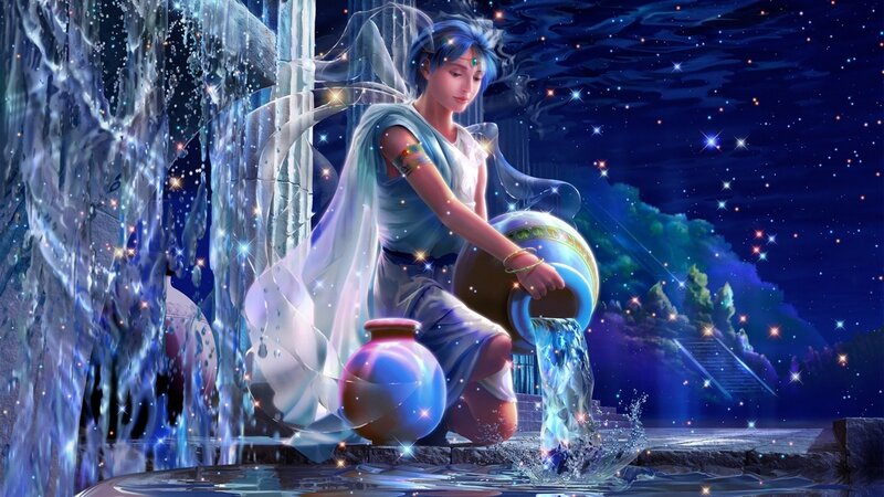 Astronomical water bearer
