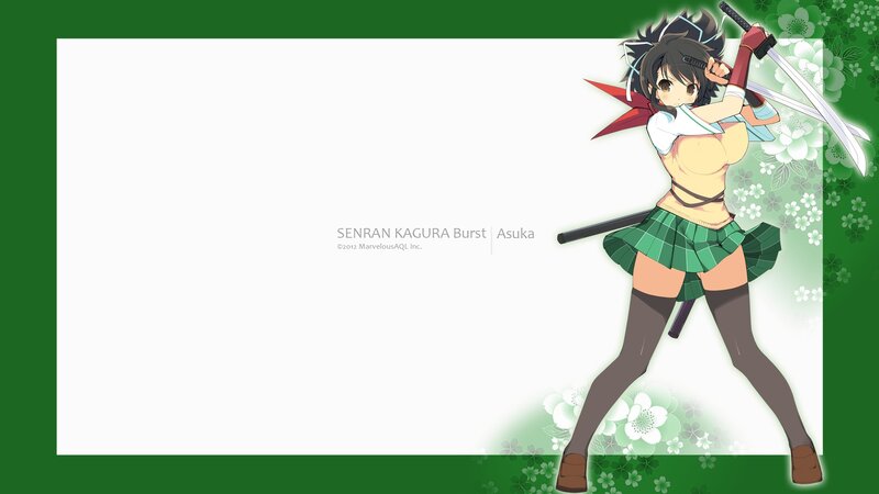 Asuka from Senran Kagura Burst