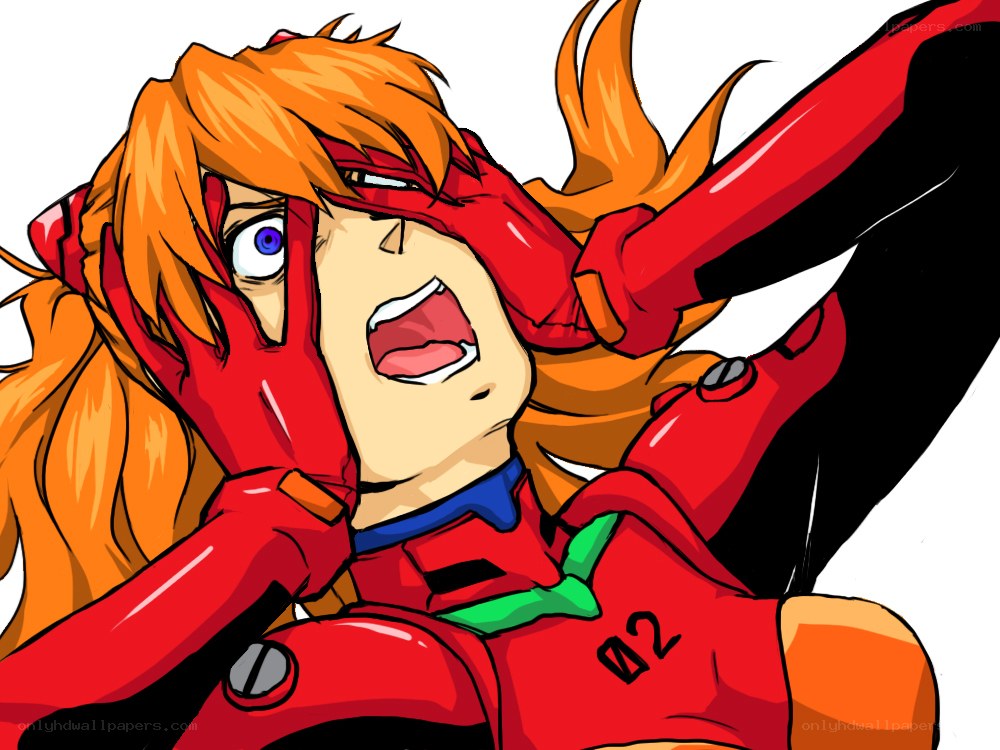 Asuka in Evangelion