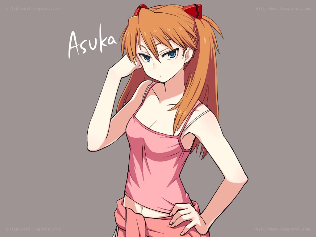 Asuka in pink top